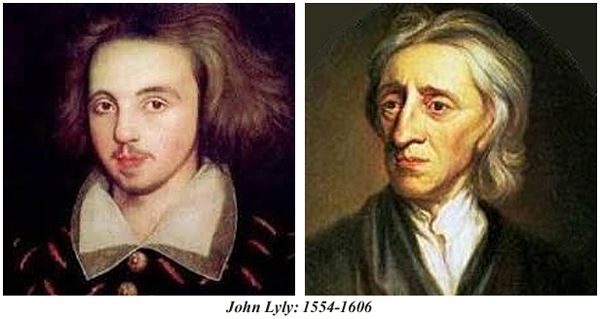 John Lyly 1554-1606